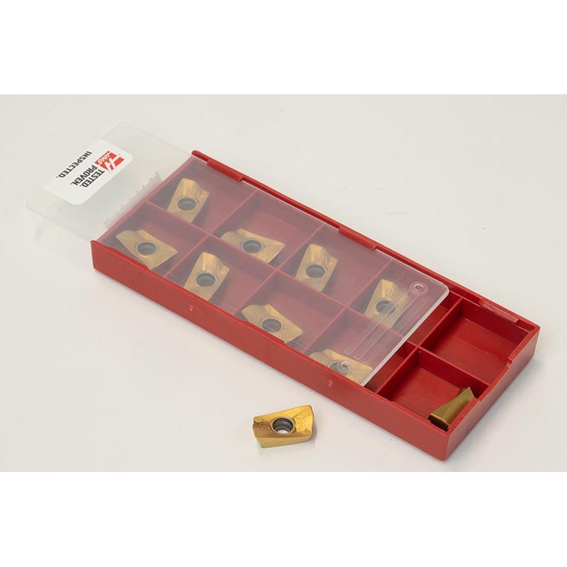 HIEX/HPSM, твердосплавна фреза зі змінними пластинами, прямокутна, сплав HP25 - упаковка з 10 штук