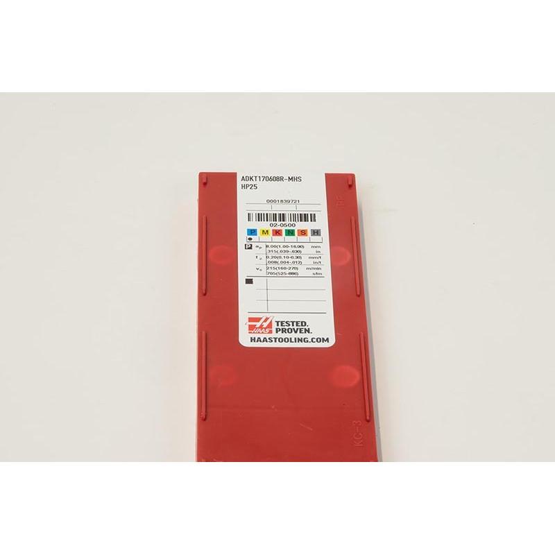 HIEX/HPSM, твердосплавна фреза зі змінними пластинами, прямокутна, сплав HP25 - упаковка з 10 штук