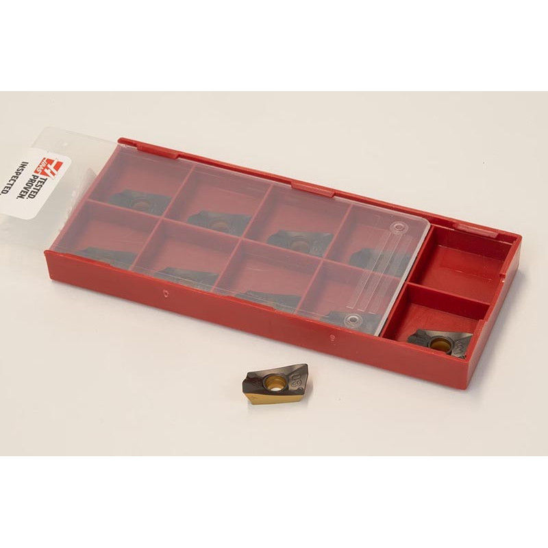 HIEX/HPSM, Carbide Indexable End Mill Insert, Rectangle, Grade MKP30 - Pack of 10