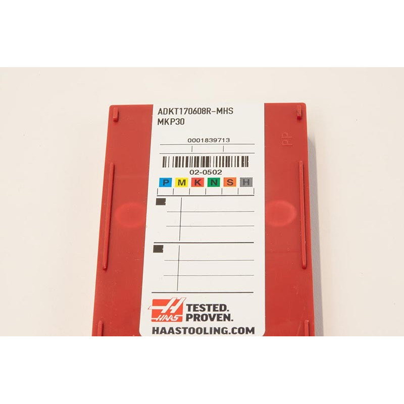 HIEX/HPSM, Carbide Indexable End Mill Insert, Rectangle, Grade MKP30 - Pack of 10