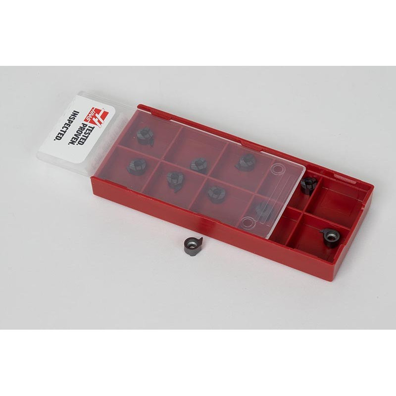 HGR.315-.030-.040-3, Small Carbide Grooving Insert, Size 3, Grade HU30 - Pack of 10