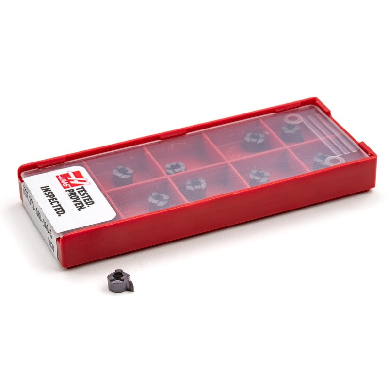 HGR.315-.060-.040-3, Small Carbide Grooving Insert, Size 3, Grade HU30 - Pack of 10