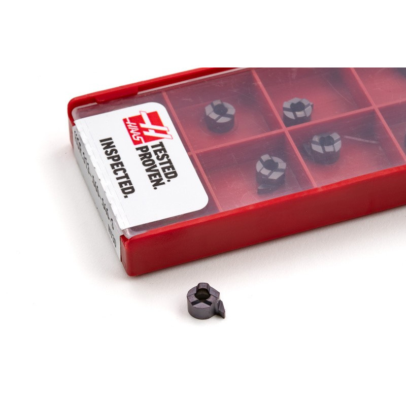 HGR.315-.060-.040-3, Small Carbide Grooving Insert, Size 3, Grade HU30 - Pack of 10