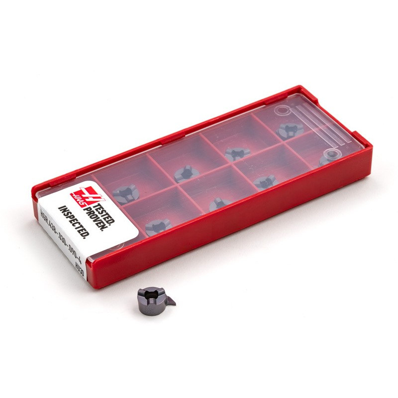 HGR.433-.030-.090-4, Small Carbide Grooving Insert, Size 4, Grade HU30 - Pack of 10