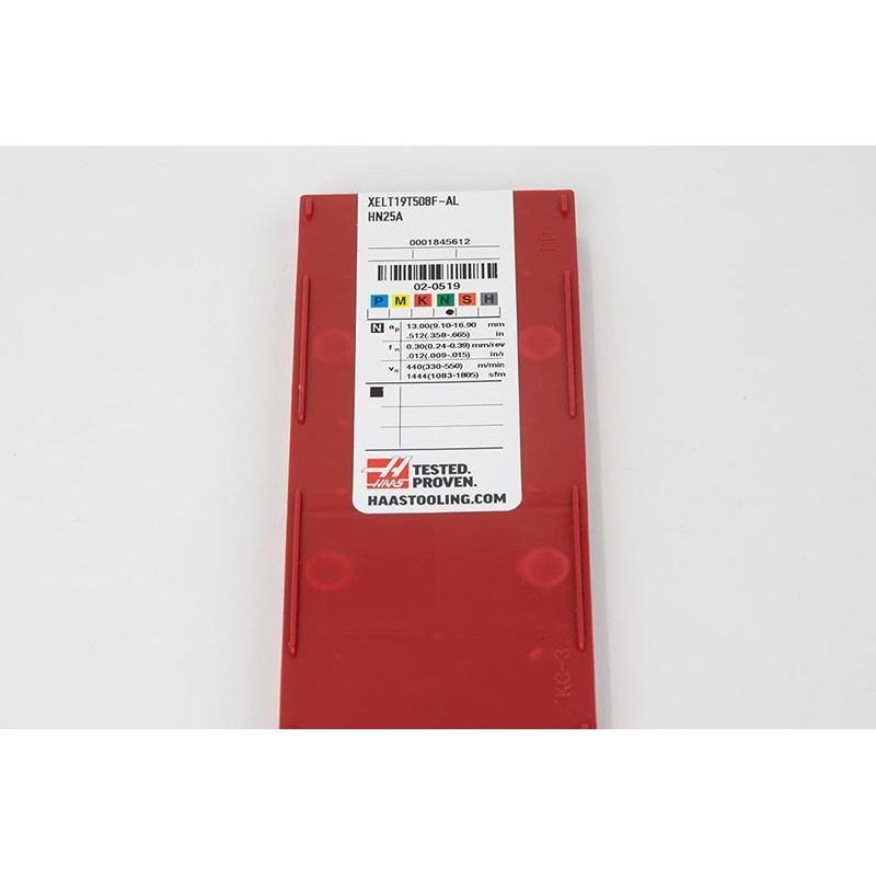 HPAL, Carbide Indexable End Mill Insert, Polygon, Grade HN25A - Pack of 10