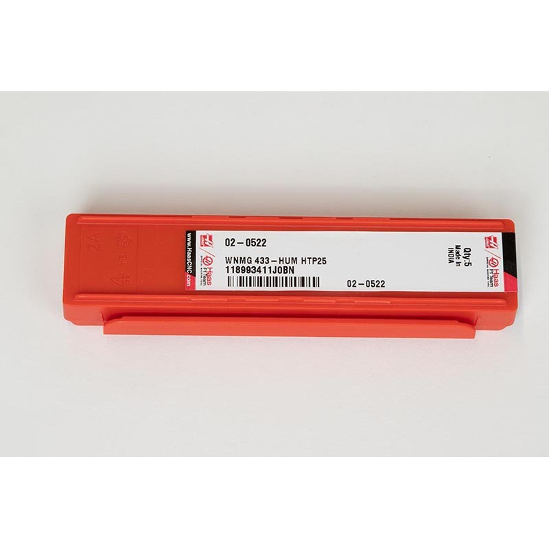 WNMG433-HUM / WNMG080412-HUM, Carbide Turning Insert, Trigon, Grade HTP25 - Pack of 5