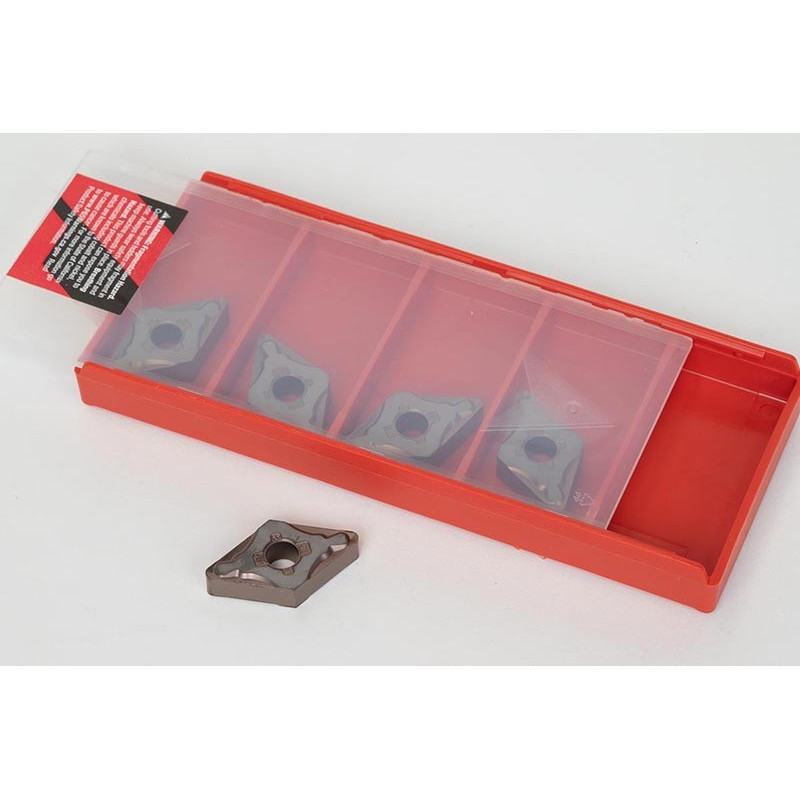 DNMG433-HUM / DNMG150412-HUM, Carbide Turning Insert, 55° Rhombic, Grade HTP15 - Pack of 5