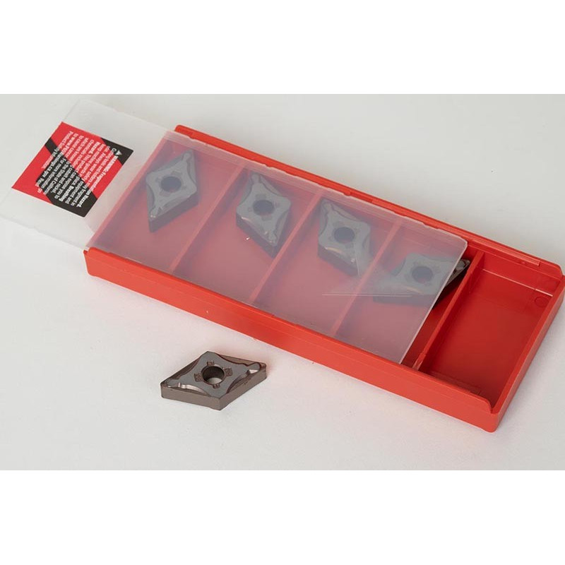 DNMG432-HUM / DNMG150408-HUM, Carbide Turning Insert, 55° Rhombic, Grade HTP15 - Pack of 5