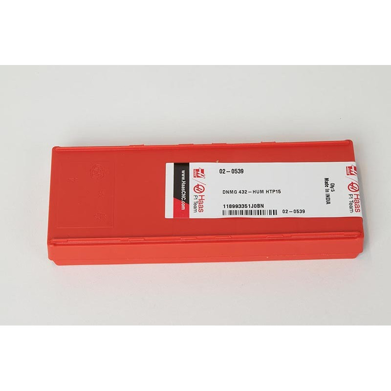 DNMG432-HUM / DNMG150408-HUM, Carbide Turning Insert, 55° Rhombic, Grade HTP15 - Pack of 5