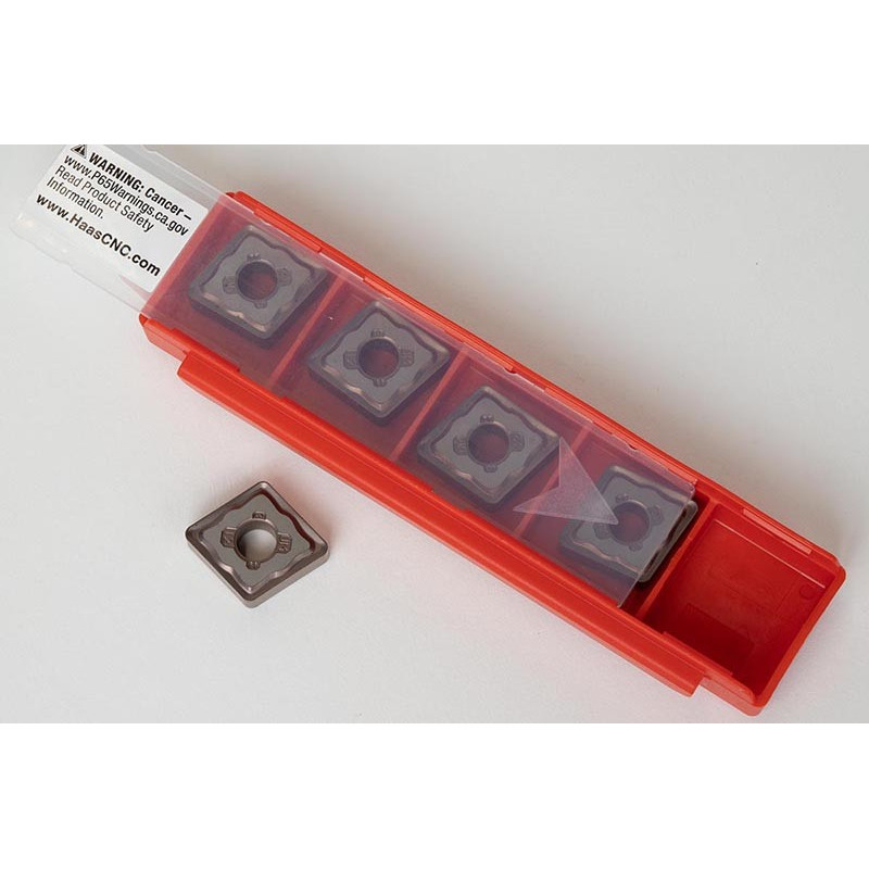 CNMG433-HUM / CNMG120412-HUM, Carbide Turning Insert, 80° Rhombic, Grade HTP15 - Pack of 5