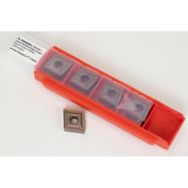 CNMG432-HRH / CNMG120408-HRH, Carbide Turning Insert, 80° Rhombic, Grade HTP25 - Pack of 5