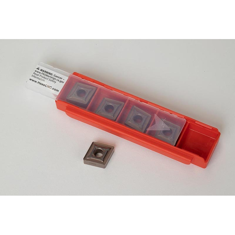 CNMG432-HRH / CNMG120408-HRH, Carbide Turning Insert, 80° Rhombic, Grade HTP15 - Pack of 5