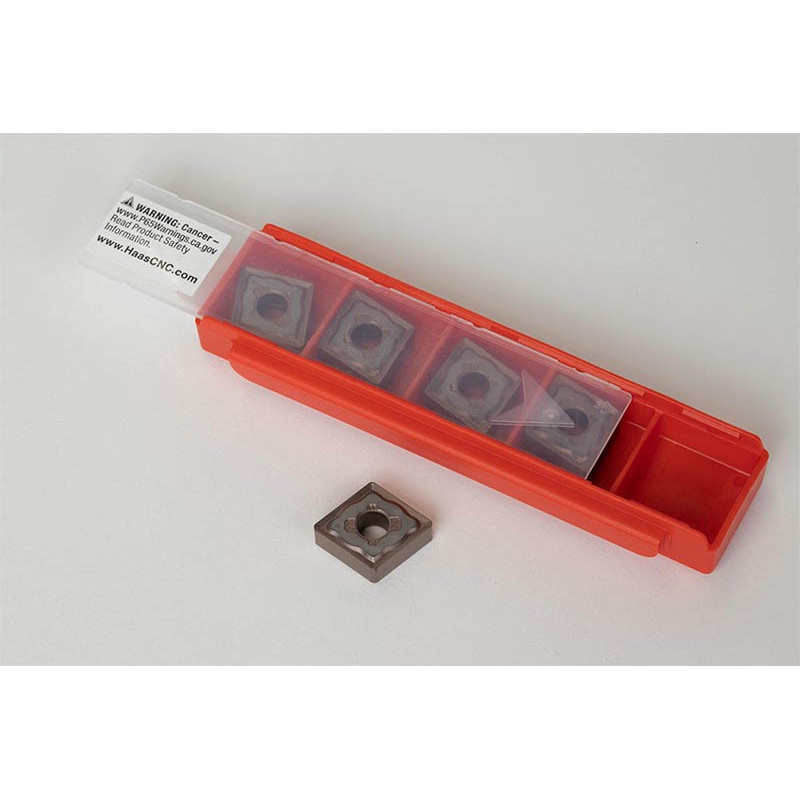 CNMG432-HUM / CNMG120408-HUM, Carbide Turning Insert, 80° Rhombic, Grade HTP15 - Pack of 5