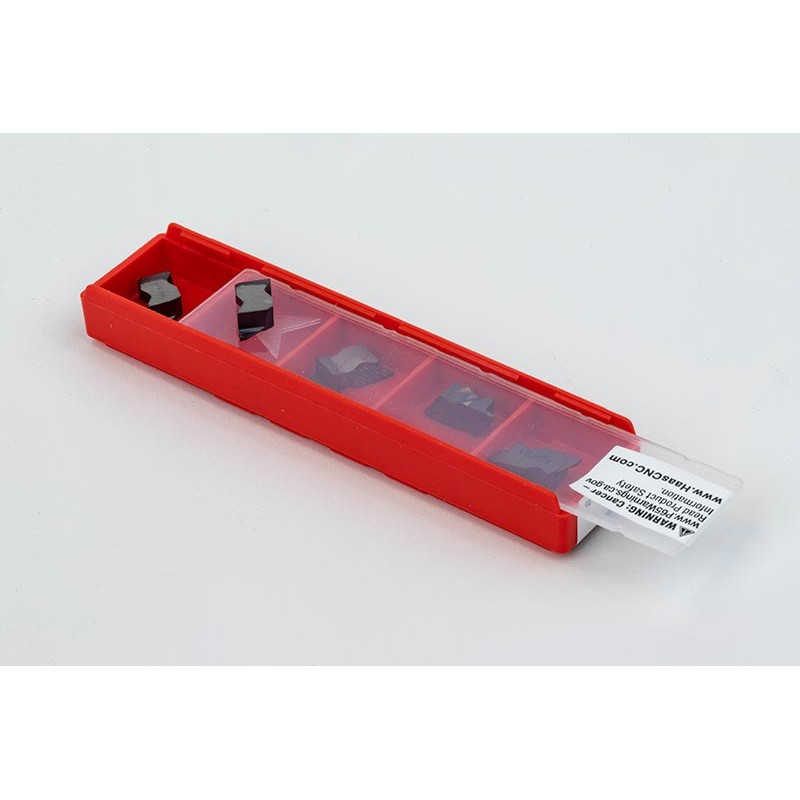 HNG2031LK, Карбідна пластина Haas для обробки канавок, ліва, розмір 2, клас сплаву HU25 - упаковка з 5 штук