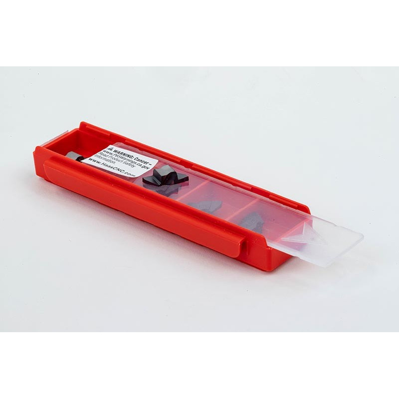 HNG2062LK, Haas Notch Carbide Grooving Insert, Left-Hand, Size 2, Grade HU25 - Pack of 5