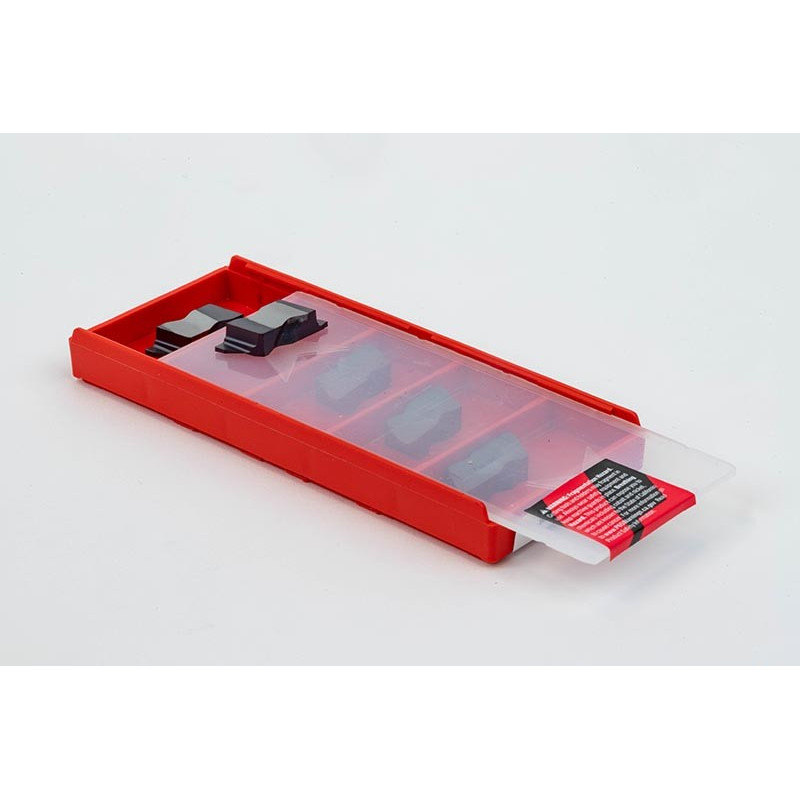 HNG3047LK, Haas Notch Carbide Grooving Insert, Left-Hand, Size 3, Grade HU25 - Pack of 5