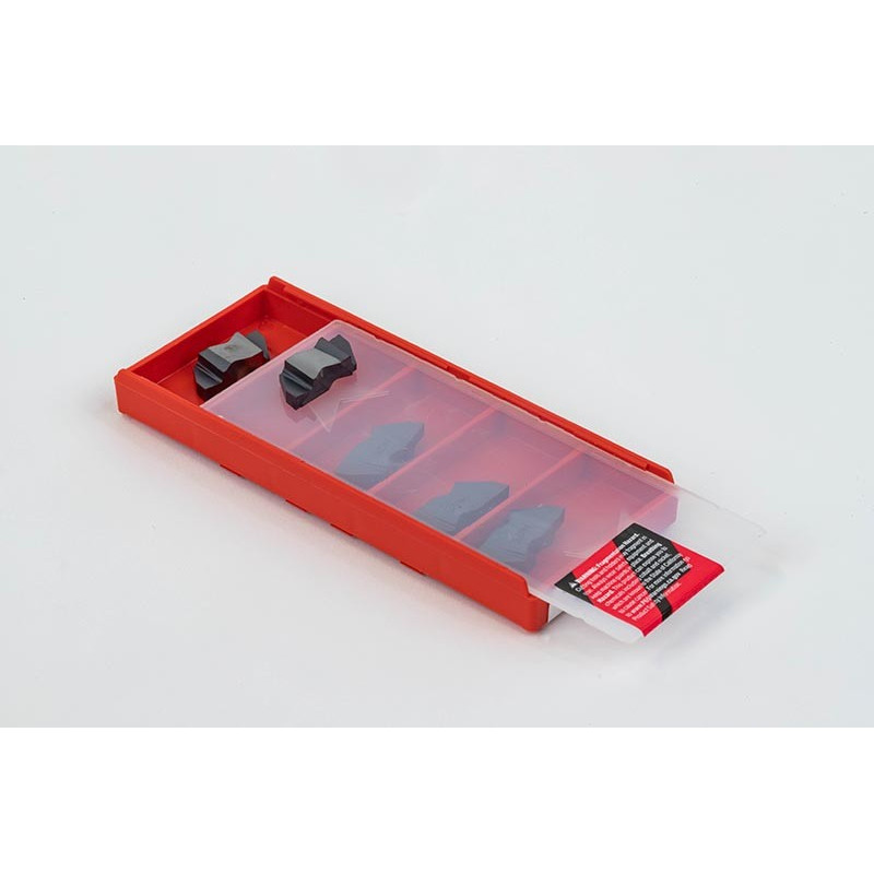 HNG3125RLK, Haas Notch Carbide Grooving Insert, Right-Hand, Size 3, Grade HU25 - Pack of 5