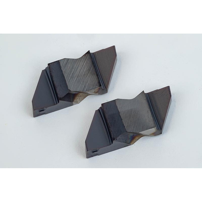 HNG4189RK, Haas Notch Carbide Grooving Insert, Right-Hand, Size 4, Grade HU25 - Pack of 5