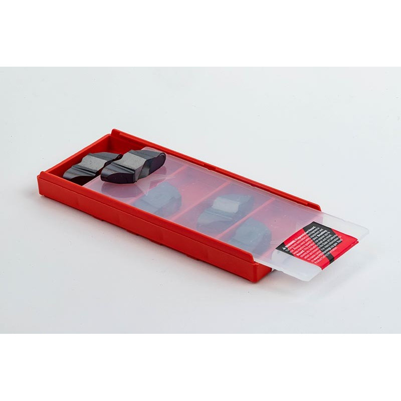 HNR4125LK, Haas Notch Carbide Radius Grooving Insert, Left-Hand, Size 4, Grade HU25 - Pack of 5