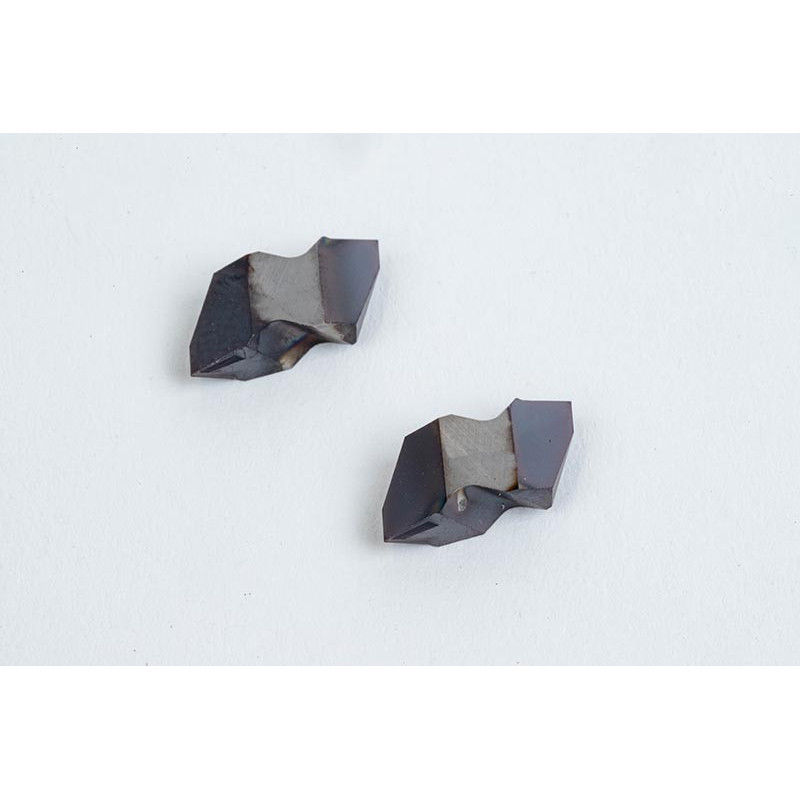 HNT2RK, Haas Notch Carbide Threading Insert, Right-Hand, Size 2, Grade HU25 - Pack of 5