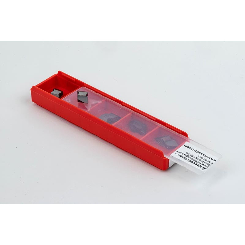 HNT2RK, Haas Notch Carbide Threading Insert, Right-Hand, Size 2, Grade HU25 - Pack of 5