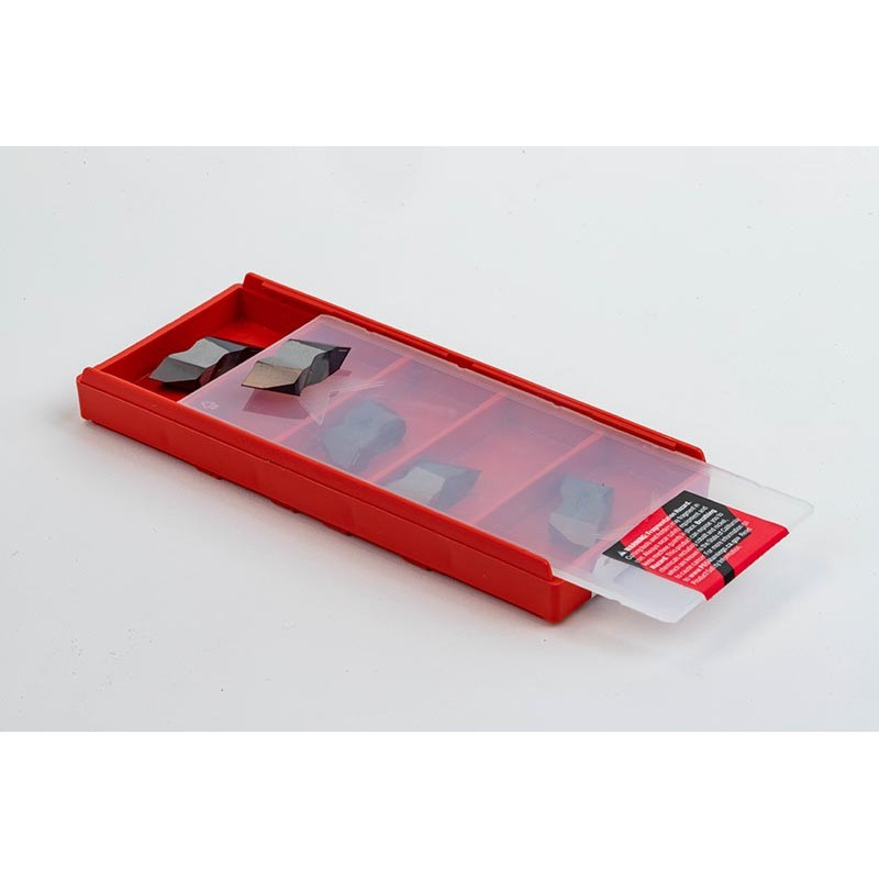 HNT3LK, Haas Notch Carbide Threading Insert, Left-Hand, Size 3, Grade HU25 - Pack of 5