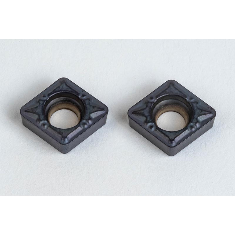 CCMT2152-HVL / CCMT060208-HVL, токарна пластина з кермету, ромбічна 80°, сплав HCP10C - упаковка з 10 штук