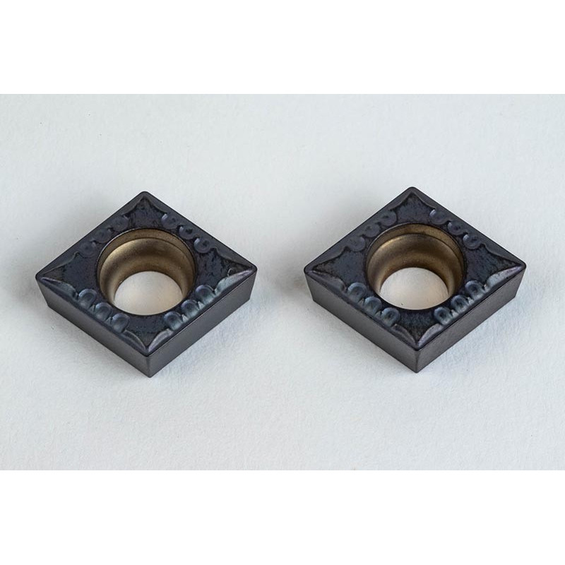 CCMT3251-HVL / CCMT09T304-HVL, токарна пластина з кермету, ромбічна 80°, сплав HCP10C - упаковка з 10 штук