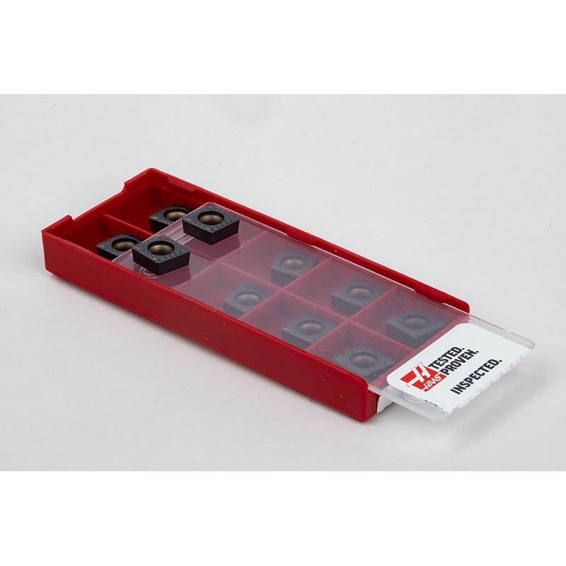 CCMT3252-HVL / CCMT09T308-HVL, Cermet Turning Insert, 80° Rhombic, Grade HCP10C - Pack of 10