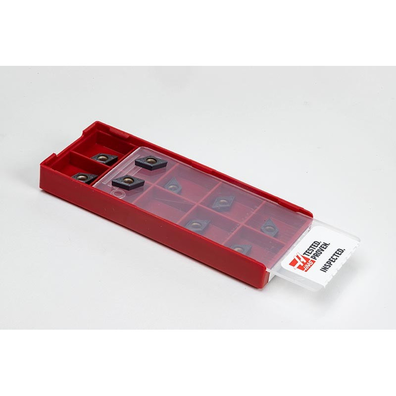 DCMT2152-HVL / DCMT070208-HVL, Cermet Turning Insert, 55° Rhombic, Grade HCP10C - Pack of 10