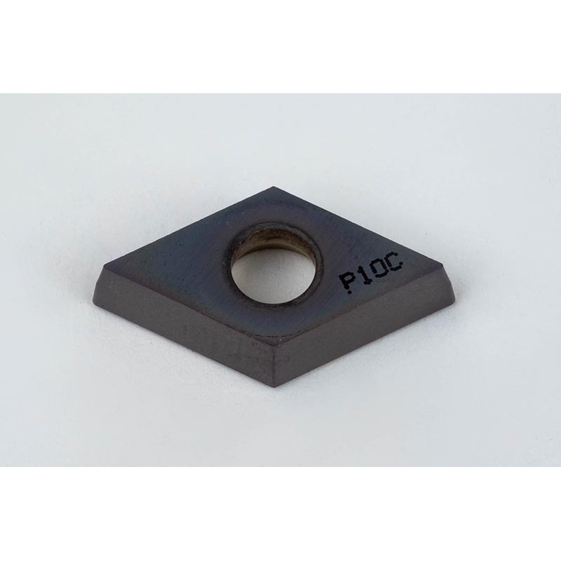DCMT3251-HVL / DCMT11T304-HVL, Cermet Turning Insert, 55° Rhombic, Grade HCP10C - Pack of 10