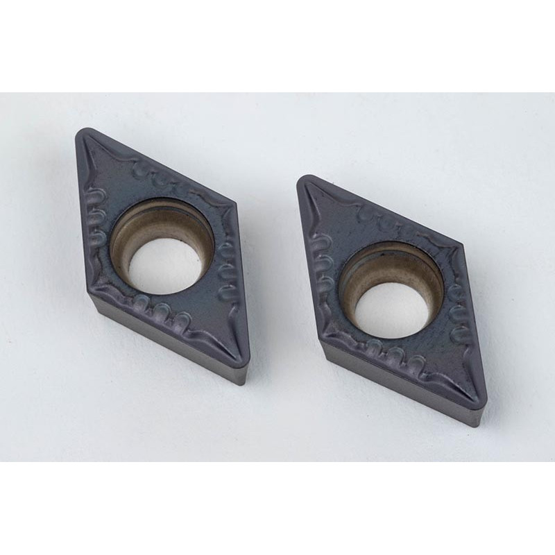 DCMT3252-HVL / DCMT11T308-HVL, токарна пластина з кермету, ромбічна 55°, сплав HCP10C - упаковка з 10 штук