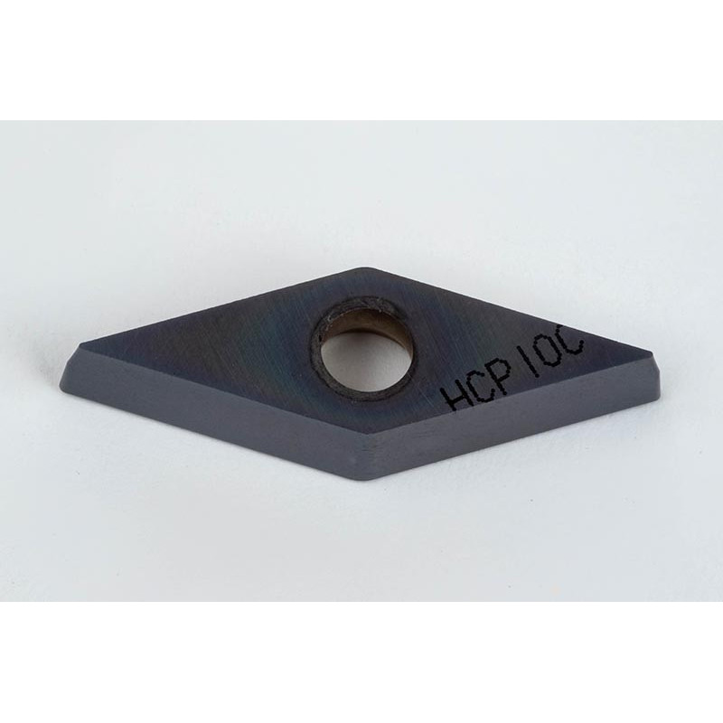 VBMT331-HVL / VBMT160404-HVL, Cermet Turning Insert, 35° Rhombic, Grade HCP10C - Pack of 10