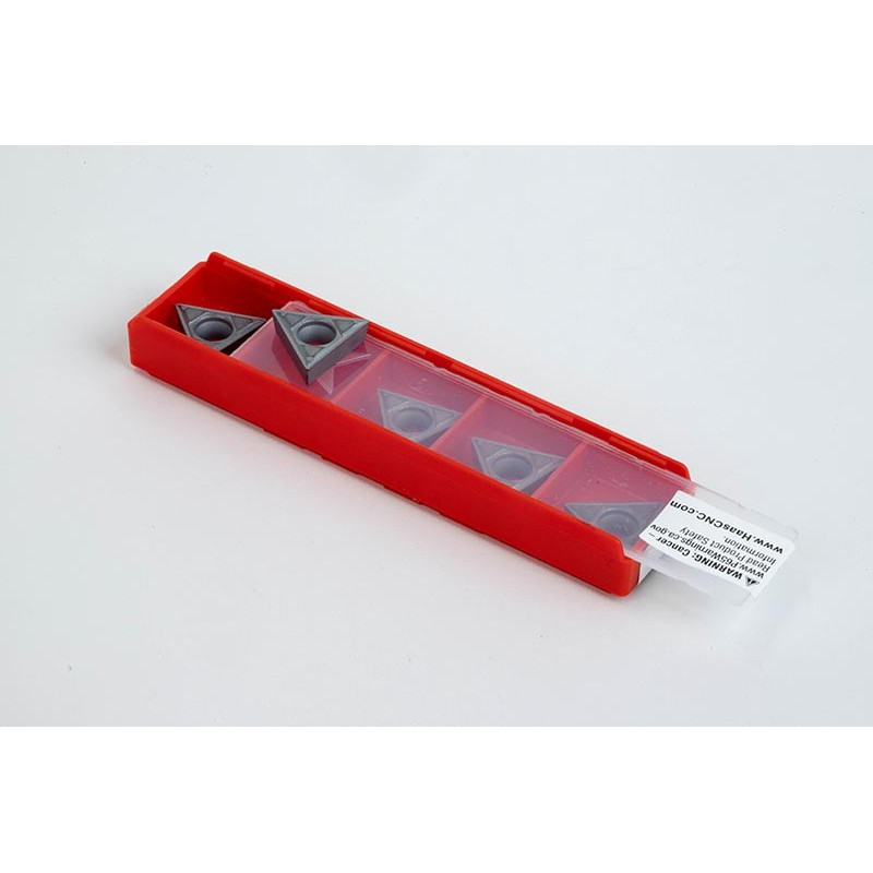 TCMT3251-HFP / TCMT16T304-HFP, Carbide Turning Insert, Triangle, Grade HTSU10 - Pack of 5