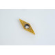 VBGW331 / VBGW160404, CBN Turning Insert, 35° Rhombic, Grade CBNH10C