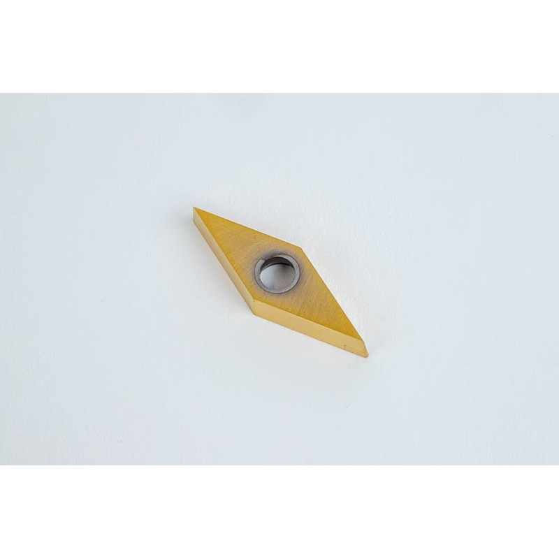 VBGW331 / VBGW160404, CBN Turning Insert, 35° Rhombic, Grade CBNH10C