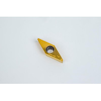 VBGW332 / VBGW160408, токарна пластина CBN, ромбічна 35°, сплав CBNH10C