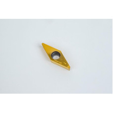 VBGW332 / VBGW160408, CBN Turning Insert, 35° Rhombic, Grade CBNH10C