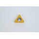 TCGW2152 / TCGW110208, CBN Turning Insert, Triangle, Grade CBNH10C