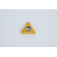 TCGW2152 / TCGW110208, CBN Turning Insert, Triangle, Grade CBNH10C