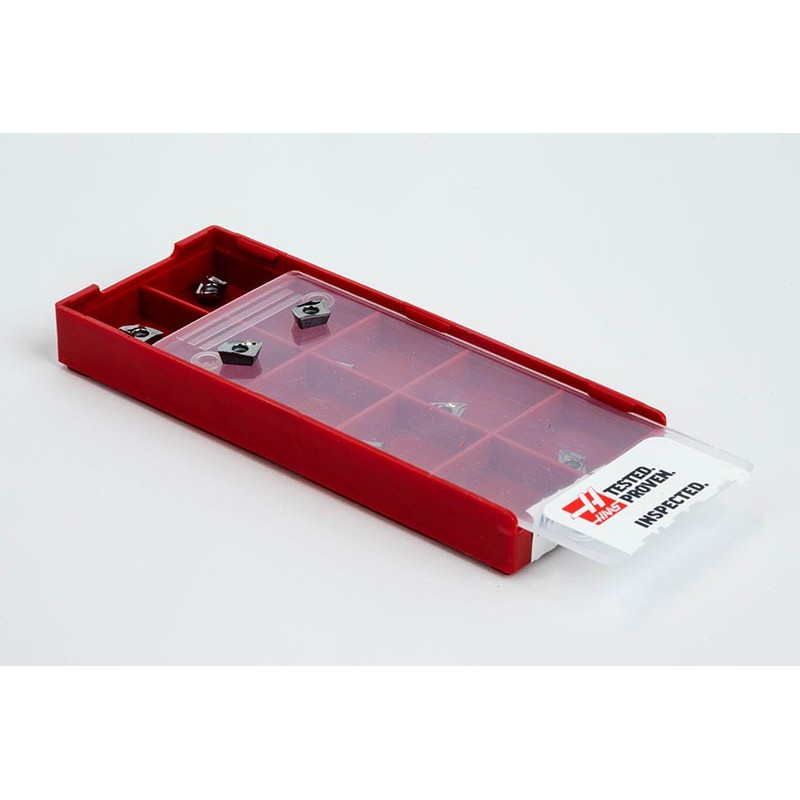 HMIEM, Carbide Indexable End Mill Insert, Rectangle, Grade HN25A - Pack of 10