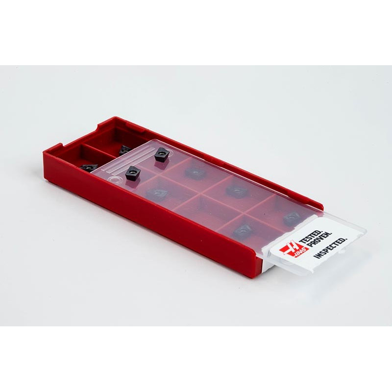 HMIEM, Carbide Indexable End Mill Insert, Rectangle, Grade HU30 - Pack of 10