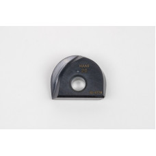 HTM1, 20mm Diameter Carbide Ball End Mill Insert, AlTiN Coated