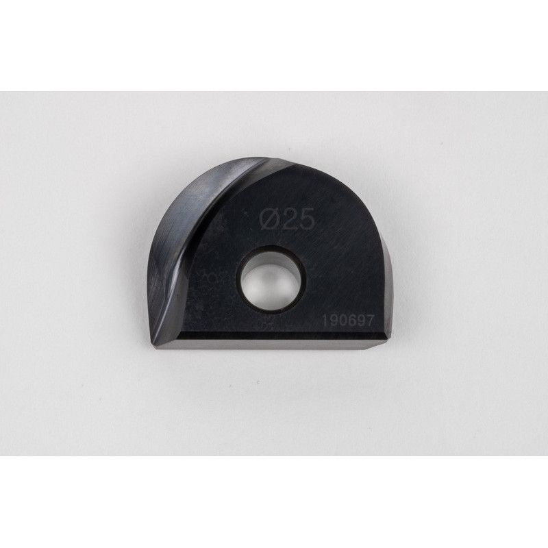 HTM1, 25mm Diameter Carbide Ball End Mill Insert, AlTiN Coated