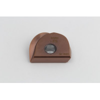 HTHM, 25mm Diameter Carbide Ball End Mill Insert, AlTiN + SiN Coated