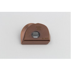 HTHM, 25mm Diameter Carbide Ball End Mill Insert, AlTiN + SiN Coated