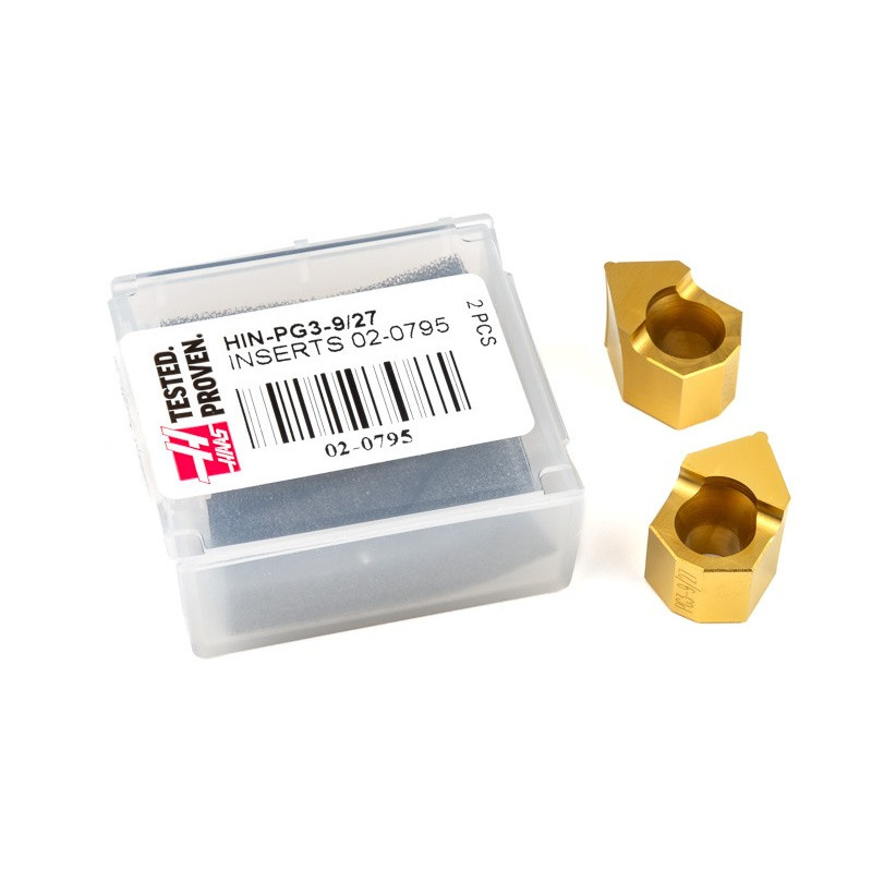 HIN-PG3, 9 - 27 Teeth GT Synchronous Pulley Insert, 18 Tooth Profile, 3mm Pitch, Size 10, TiN Coated - Pack of 2