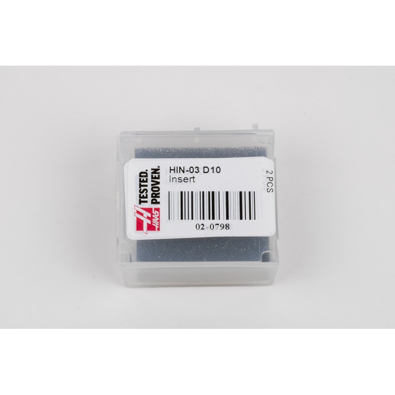 HIN, 3mm Keyway Broaching Insert, D10 Clearance Fit, Size 3, TiN Coated - Pack of 2