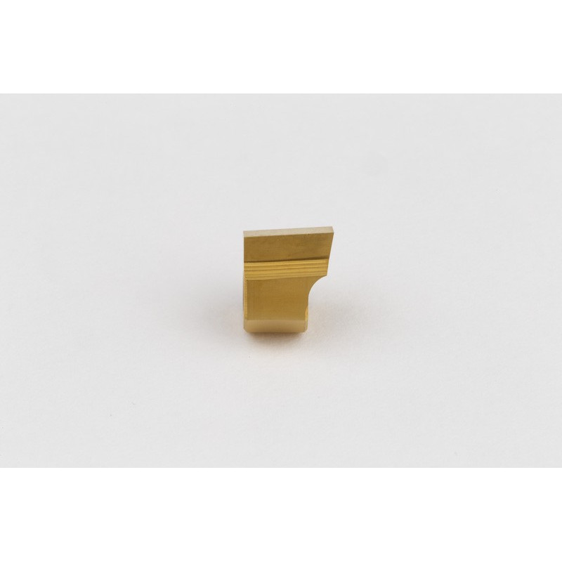 HIN, пластина для протягування шпонкових пазов 4 мм, H7-SM з ковзанням/щільним приляганням, розмір 4, покриття TiN - упаковка з 2 штук