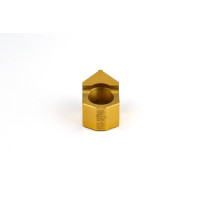 HIN-PG3, вставка синхронного шківа GT 57-140 зубів, профіль 98 зубів, крок 3 мм, розмір 10, покриття TiN - упаковка з 2 штук